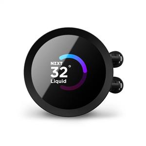 NZXT KRAKEN SİYAH 360 RGB LCD 3x12cm INTEL/AMD Uyumlu 360mm Sıvı Soğutma