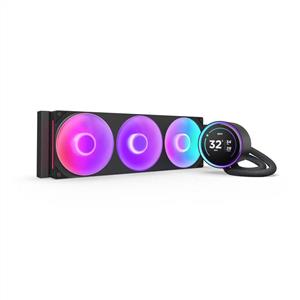  NZXT KRAKEN ELITE SİYAH 360 RGB LCD 3x12cm INTEL/AMD Uyumlu 360mm Sıvı Soğutma