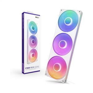 NZXT F360 BEYAZ RGB 3x12cm 360mm Kasa Fanı