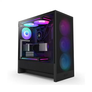  NZXT H5 FLOW RGB SİYAH 4x120mm Fanlı MidT ATX Kasa