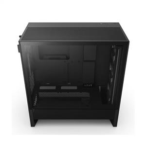 NZXT H5 FLOW RGB SİYAH 4x120mm Fanlı MidT ATX Kasa