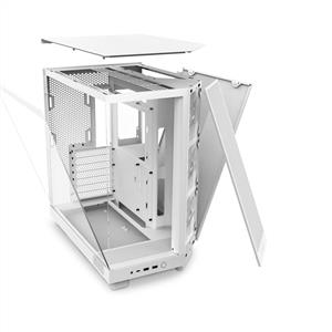 NZXT H6 FLOW RGB BEYAZ 3x120mm Fanlı MidT ATX Kasa