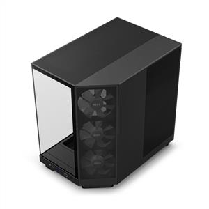 NZXT H6 FLOW RGB SİYAH 3x120mm Fanlı MidT ATX Kasa