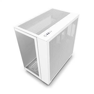 NZXT H9 FLOW BEYAZ 4x120mm Fanlı MidT ATX Kasa