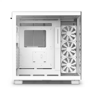 NZXT H9 FLOW BEYAZ 4x120mm Fanlı MidT ATX Kasa