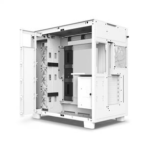 NZXT H9 FLOW BEYAZ 4x120mm Fanlı MidT ATX Kasa
