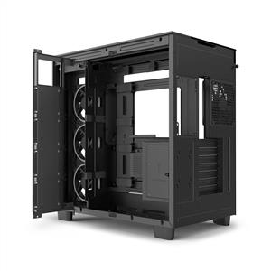 NZXT H9 ELITE RGB SİYAH 4x120mm Fanlı MidT ATX Kasa