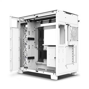 NZXT H9 ELITE RGB BEYAZ 4x120mm Fanlı MidT ATX Kasa