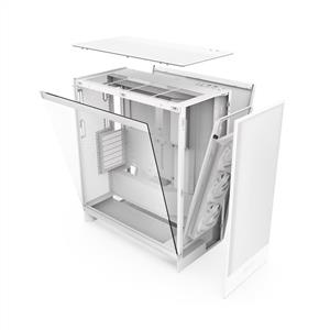 NZXT H7 FLOW RGB BEYAZ 3x120mm Fanlı MidT ATX Kasa