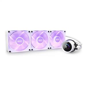 NZXT KRAKEN BEYAZ 360 RGB LCD 3x12cm INTEL/AMD Uyumlu 360mm Sıvı Soğutma