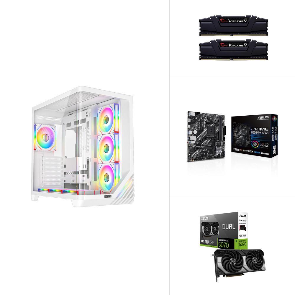 AMD R7 5700X - RTX 5070 - B550M - 1TB M.2 SSD - 32GB RAM - Vatan