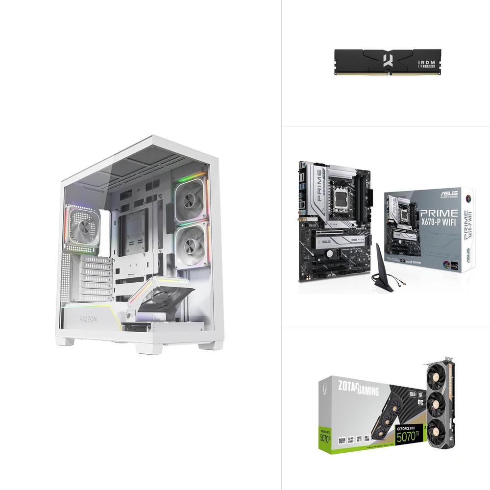 AMD R7 7800X3D - RTX 5070 TI - X670 - 1TB M.2 SSD - 32GB RAM