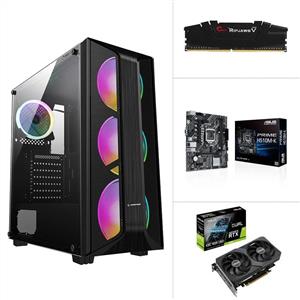 INTEL I5 11400F - ASUS DUALRTX3060OC - PRIME H510M-K - 500GB SSD - 16GB