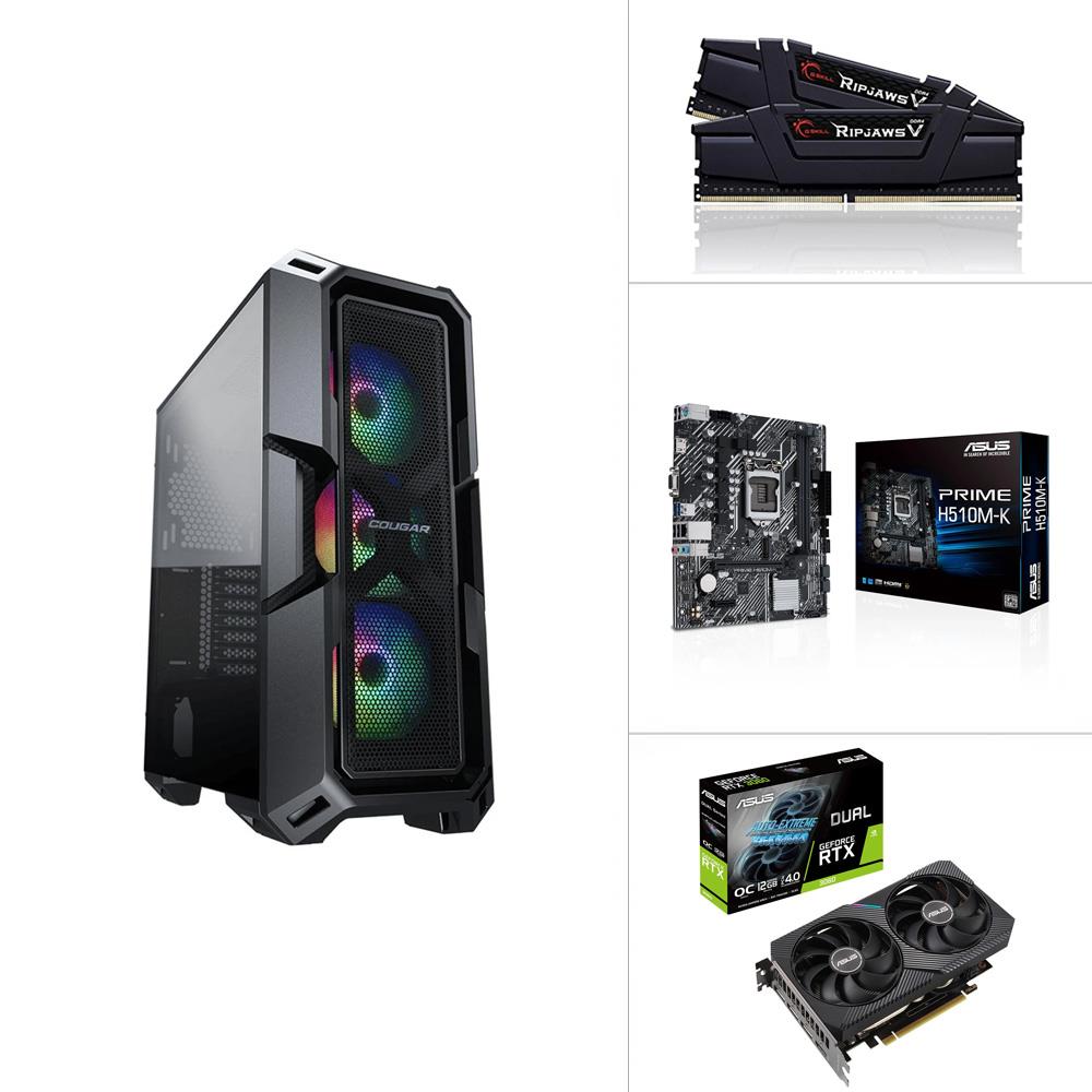 INTEL I5 11400 TRAY - ASUS DUAL RTX3060OC - MSI H510M-A PRO