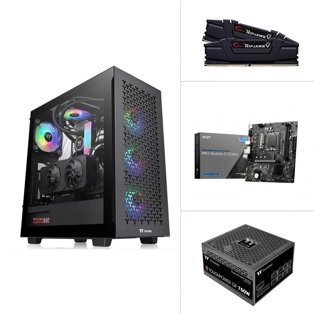 S*g様 Core i5 12400F+B660M-E DDR4 INTEL I5 12400F - MSI RTX4070 OC 12G- PRO B660M-E - CRUCIAL 500GB