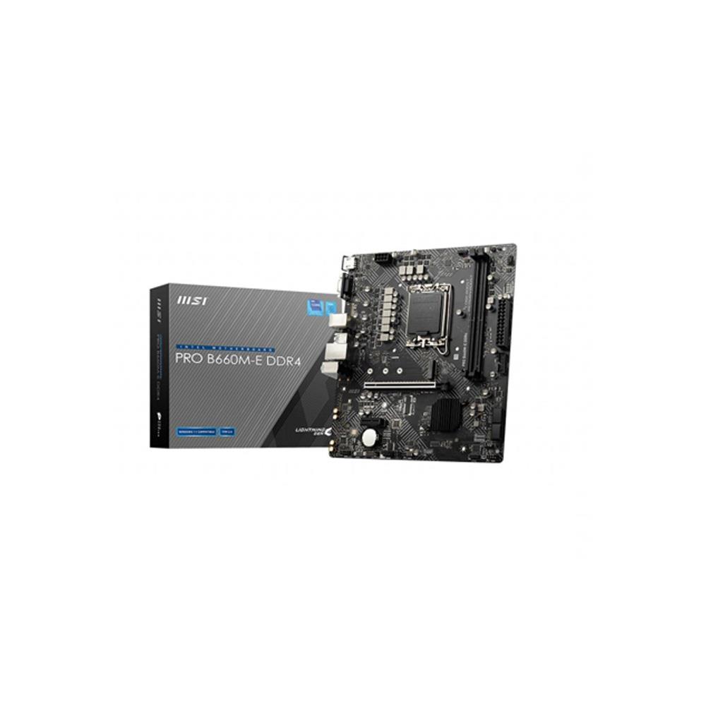 INTEL I5 12400F - MSI RTX4070 OC 12G- PRO B660M-E - CRUCIAL 500GB