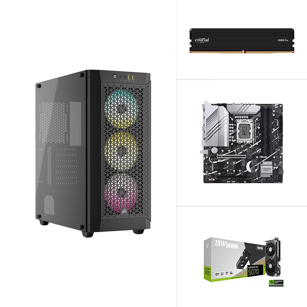 INTEL I5 14400F - Z790M - RTX 5070 - 1TB M.2 SSD - 32GB DDR5 RAM