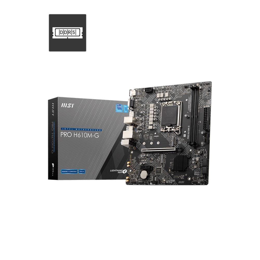 【PC】 i5 14600KF + B760 + DDR5 + SSD 1TB INTEL I5 14600KF - RTX 5070 OC 12GB - H610M - 1TB SSD - 16GB RAM