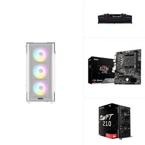  AMD R5 5500 - RX 7600 - A520M - 512GB M.2 SSD - 16GB RAM