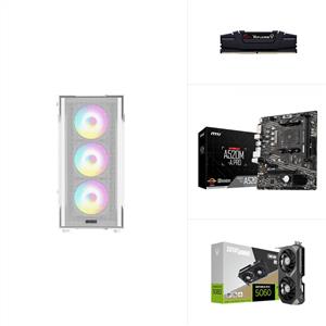  AMD R5 5500 - RTX 5060 - A520M - 1TB M.2 SSD - 16GB RAM