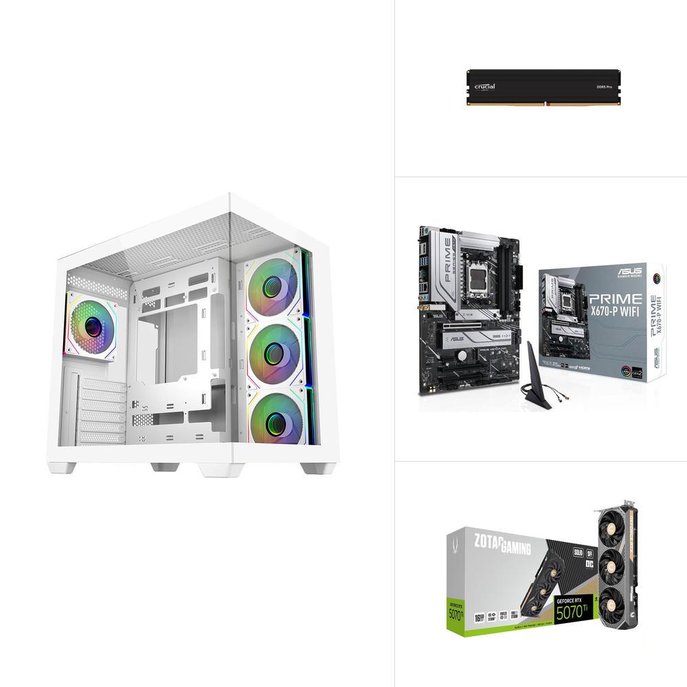 AMD R7 7800X3D - RTX 5070 TI - X670 - 1TB M.2 SSD - 32GB RAM