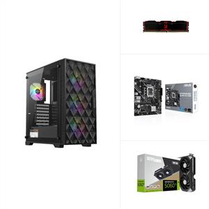 INTEL I5 14600K - H610M DDR4 - RTX 5060 TI - 500GB M.2 SSD - 16GB