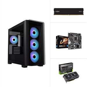 INTEL I5 14400F - RTX 4060 Ti - H610M - 500GB M.2 - 16GB DDR5 RAM