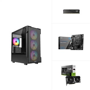 INTEL I5 14400F - RTX 5060 - H610M - 500GB SSD - 16GB RAM