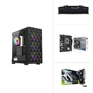 INTEL I5 14600K - RTX 4070 12GB - H610M - 480GB SSD - 16GB RAM