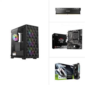AMD R5 5600X - RTX 4060 TI - A520M - 480GB SSD - 16GB RAM