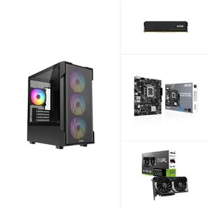 INTEL I5 14600KF - RTX 5060 OC - H610M-K - 500GB SSD - 16GB RAM