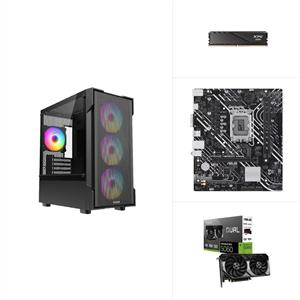 INTEL I5 14600KF - RTX 5060 OC - H610M - 500GB SSD - 16GB RAM