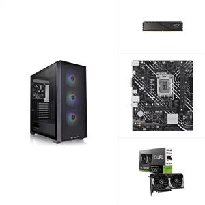 INTEL I7 12700KF - RTX 5060 TI - H610M-K - 1TB M.2 SSD - 16GB DDR5 RAM