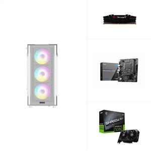 INTEL I5 14400F - RTX 5060 - H610M - 500GB SSD - 16GB RAM