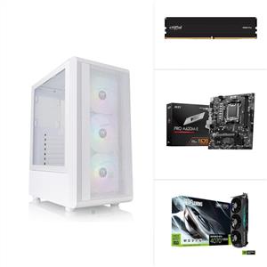 AMD R5 7500F - RTX 4070 TI SUPER 16GB - A620M-E DDR5 - 500GB SSD - 16GB RAM