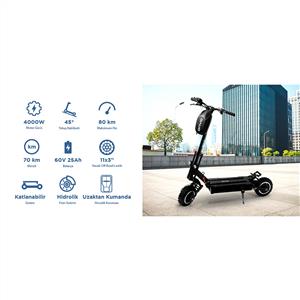 Onvo OV-RX7 3600W Elektrikli Scooter