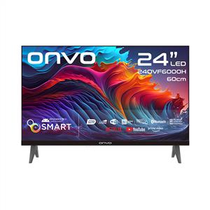 ONVO 24OV6000 24inc 60 cm HD READY FRAMELESS Android Smart TV,Uydu Alıcılı