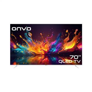 ONVO 70OVF9000UQ 70inc 178 cm 4K Frameless UHD Google Smart Qled TV,Uydu Alıcı