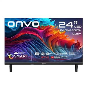 ONVO 24OVF6001 24inc 60 cm HD READY FRAMELESS Android Smart TV,Uydu Alıcılı