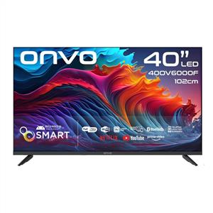 ONVO 40OVF6000F 40inc 102 cm FHD Android Smart TV,Uydu Alıcılı