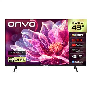 ONVO 43VQ80F3FA 43inc 109 cm FHD WhaleOS Android Smart QLED TV