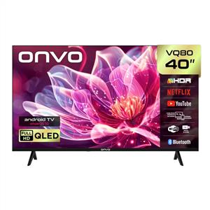 ONVO 40VQ80F3FA 40inc 102 cm FHD WhaleOS Android Smart QLED TV