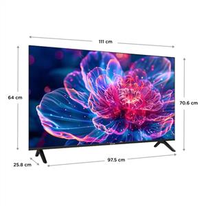 ONVO 50VQ90F3UB 50inc 127 cm Frameless UHD Google Smart Qled TV,Uydu Alıcı