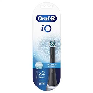 Oral-B İO Ultımate Clean Diş Fırçası Yedek Başlık 2'li Siyah