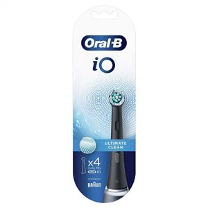 Oral-B İO Ultımate Clean Diş Fırçası Yedek Başlık 4'lü Siyah