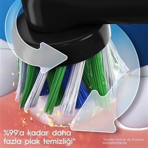 Oral-B D103 Vitality Pro Cross Action Şarjlı Diş Fırçası (Siyah)