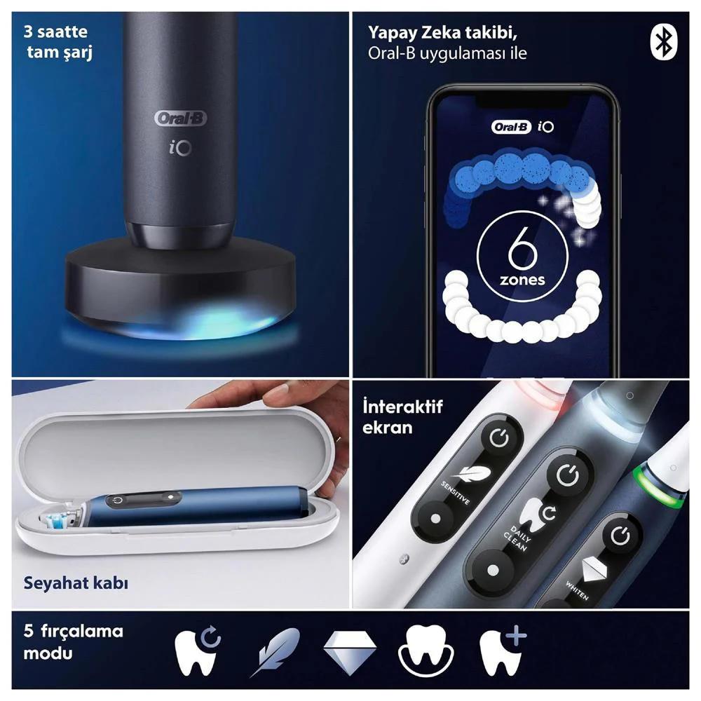 Oral-B iO 7 Şarjlı Diş Fırçası Fiyatı ve Özellikleri - Vatan