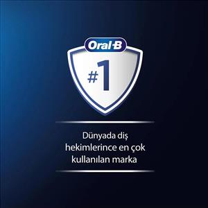 Oral-B Pro1 Serisi İkili Paket Siyah ve Mavi Şarj Edilebilir Diş Fırçası