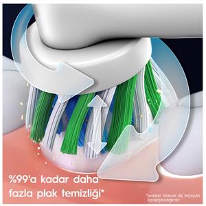 Oral-B Pro1 Serisi Siyah Şarj Edilebilir Diş Fırçası