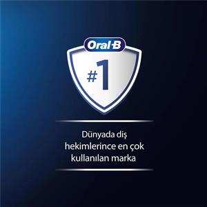 Oral-B Pro1 Serisi Siyah Şarj Edilebilir Diş Fırçası
